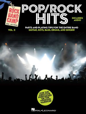 cover image of Pop/Rock Hits--Rock Band Camp Songbook